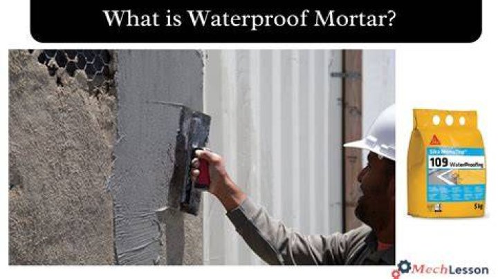 Is Mortar a watertight