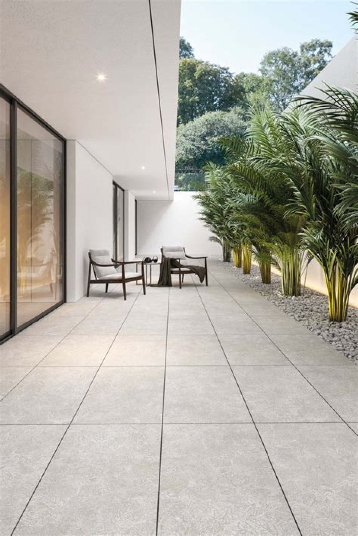Is outdoor tile slippery