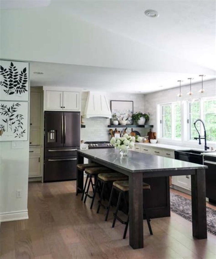 Should my kitchen table match my cabinets