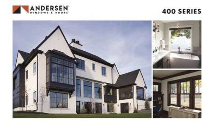 What are Andersen 400 windows made of