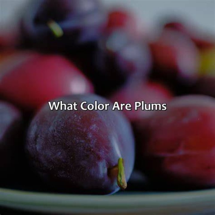 What are blood plums