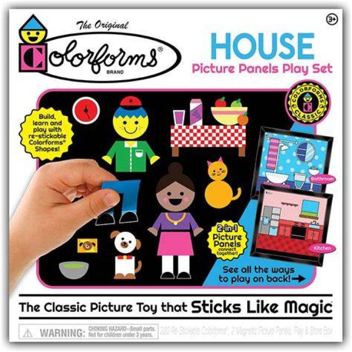 What are colorforms made of