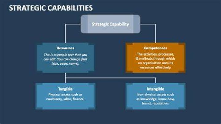 What are distinctive capabilities