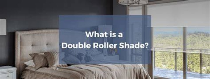 What are double roller shades
