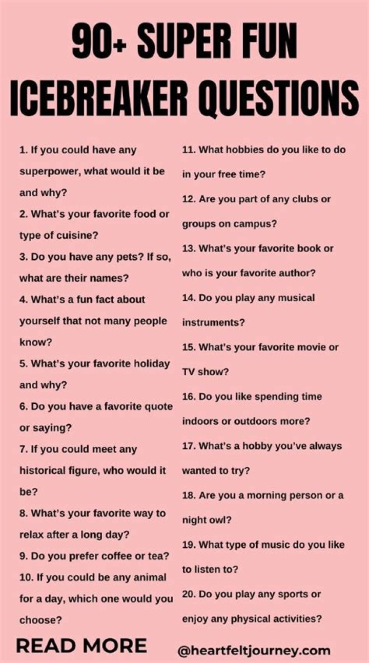 What are some fun icebreakers