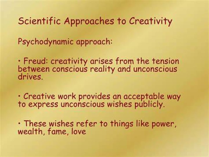 What are the approaches to creativity