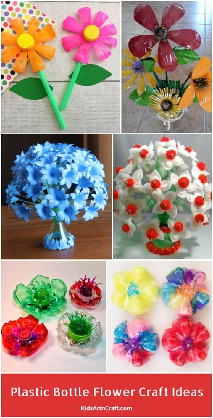 What can I do with plastic flowers