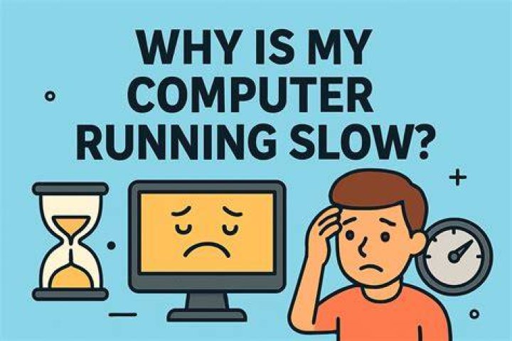 What causes slow running water