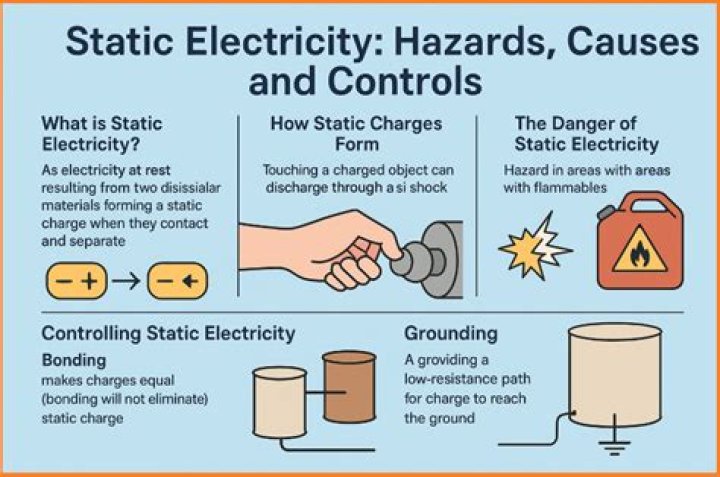 What causes static electricity on an object