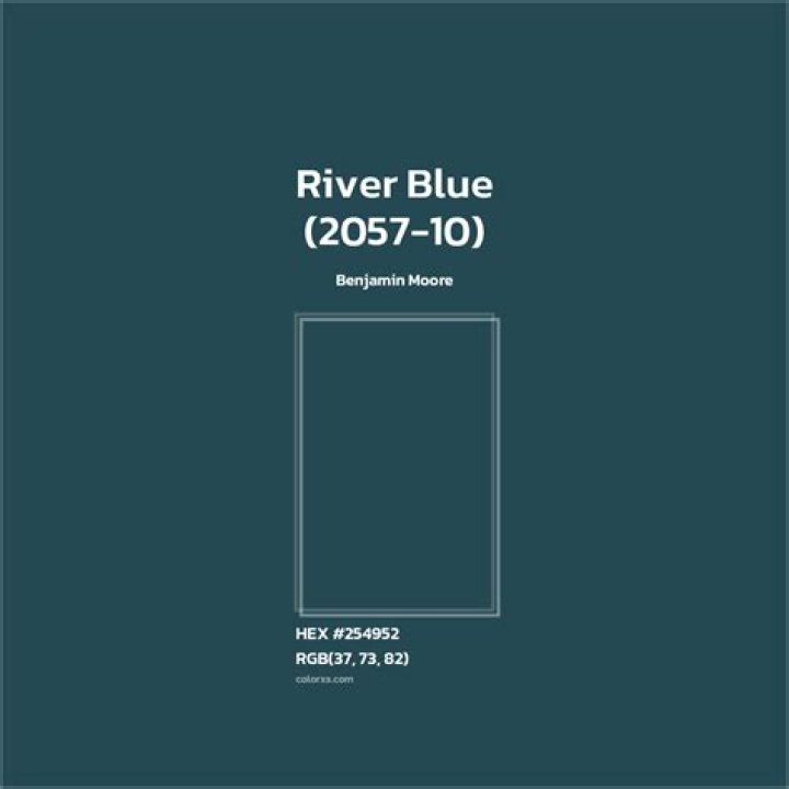 What Color Is River Blue