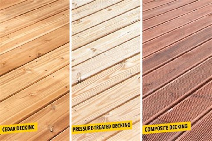 What decking material does not get hot