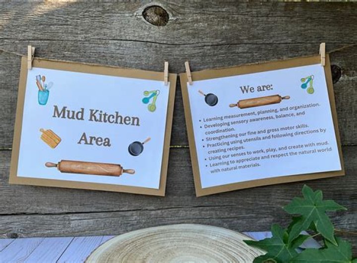 What do you need for a mud kitchen