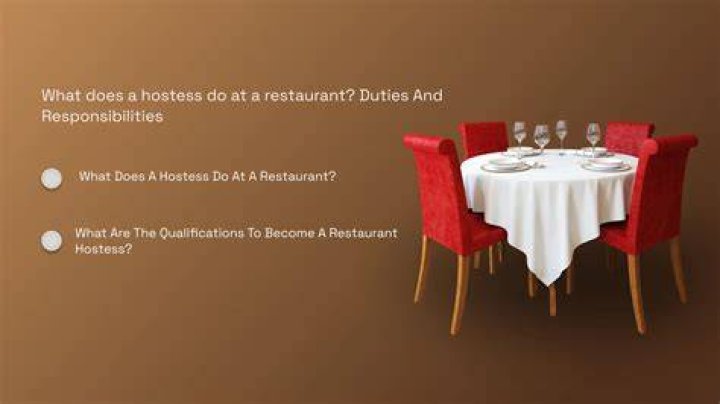 What does a maitre d do at a restaurant