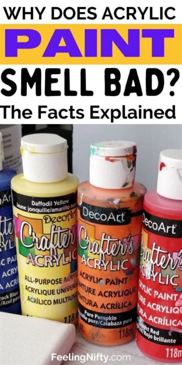What does bad paint smell like