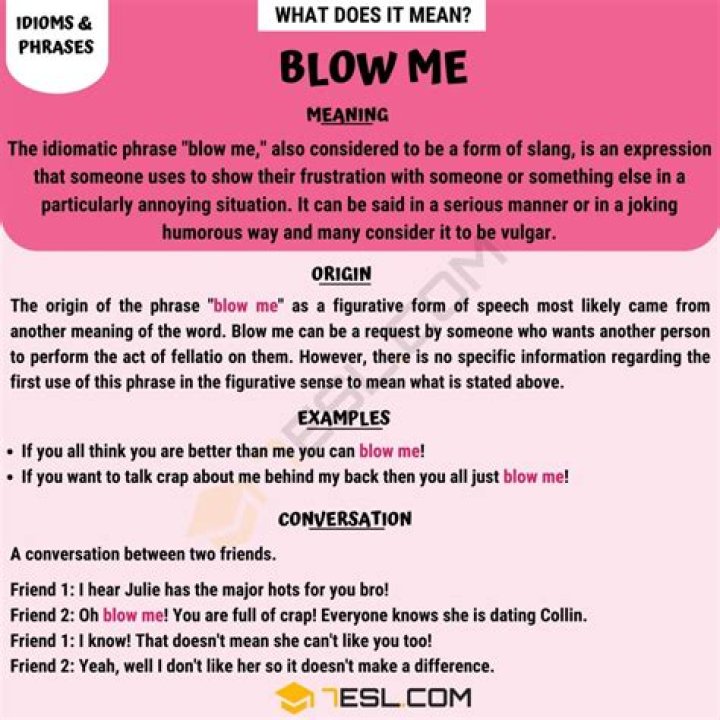 What does blowing a rod mean