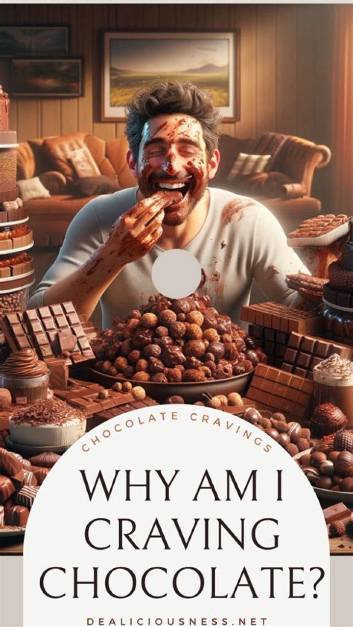 What does craving chocolate indicate