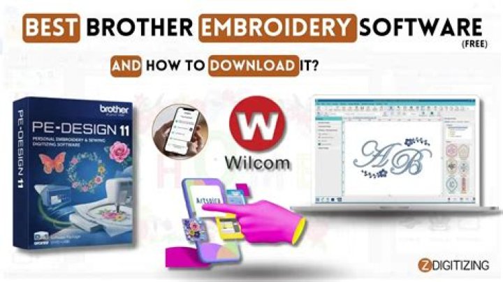 What does embroidery software do