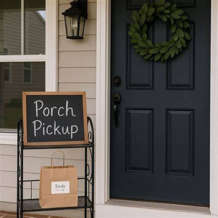 What does front porch pick up mean