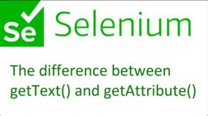 What does getText return in selenium