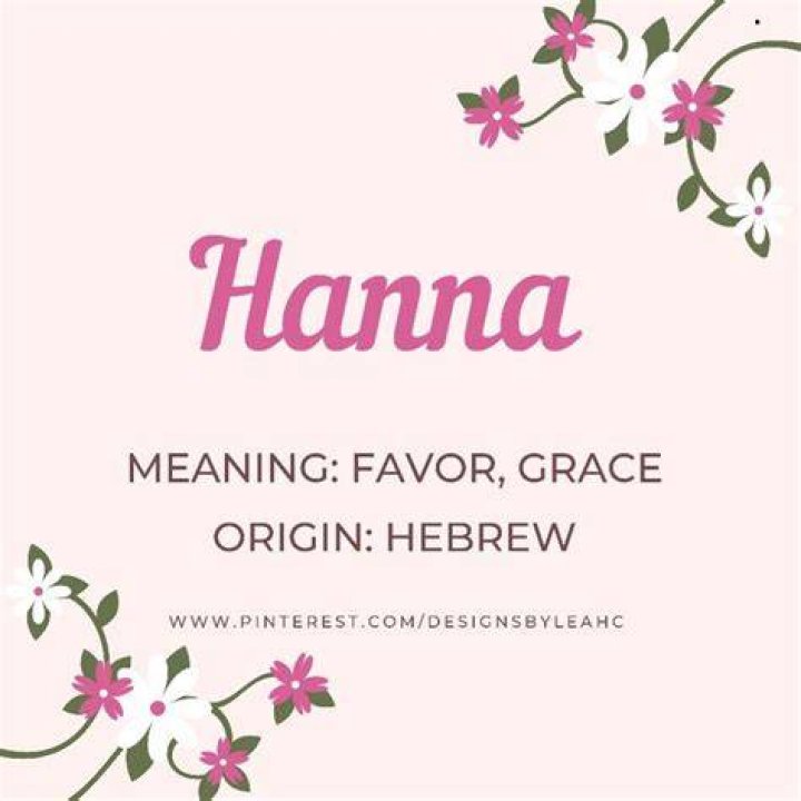 What does Hanna mean