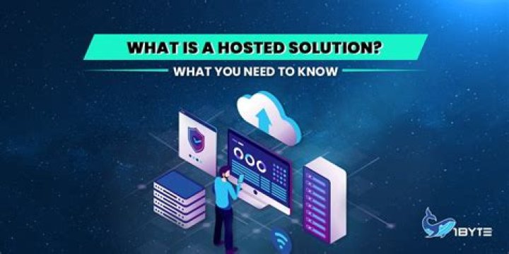What does hosted software mean