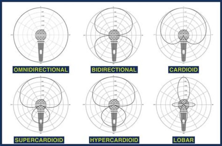 What does pattern mean on a microphone