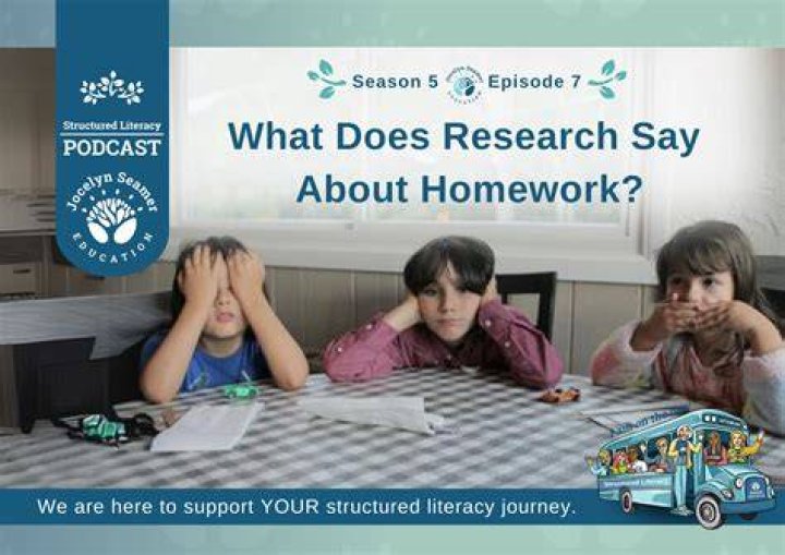 What does research say about homework