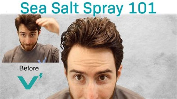 What does sea salt spray do