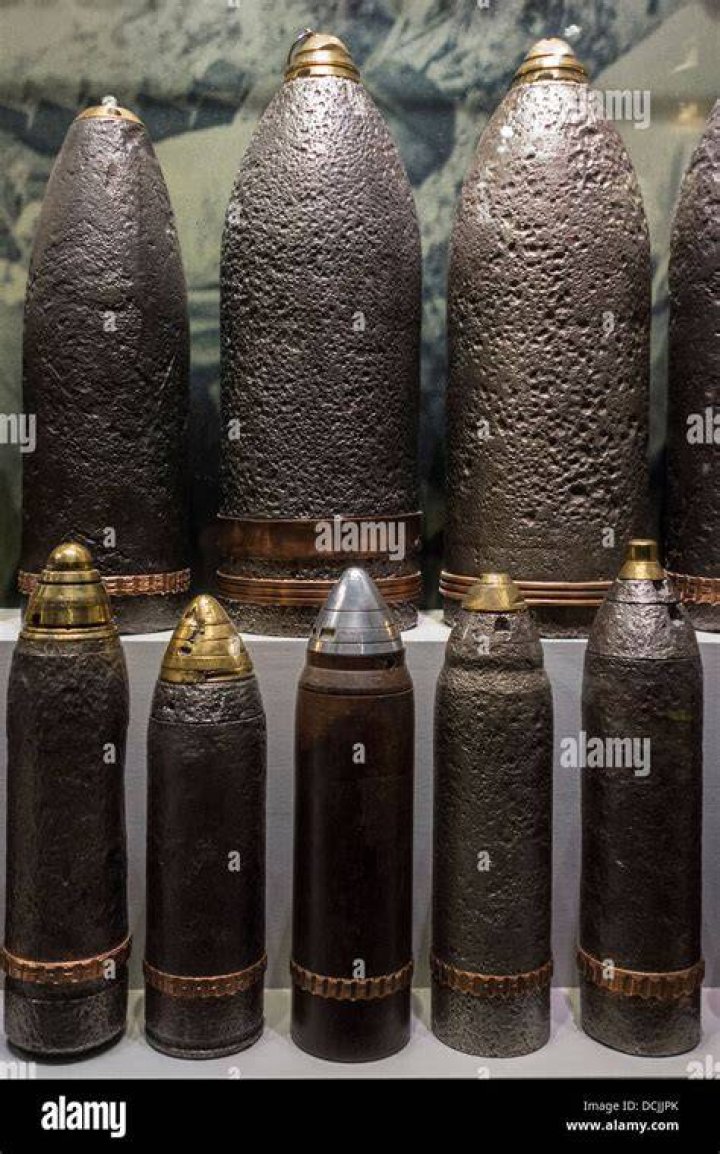 What gun fired shells ww1