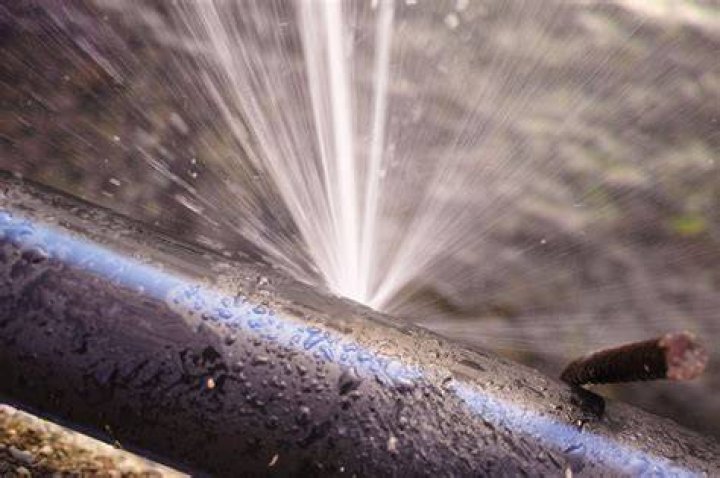 What happens when pipes burst