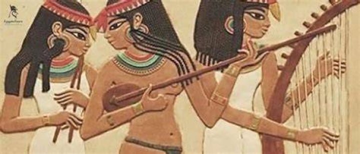 What instruments did the Egyptians play