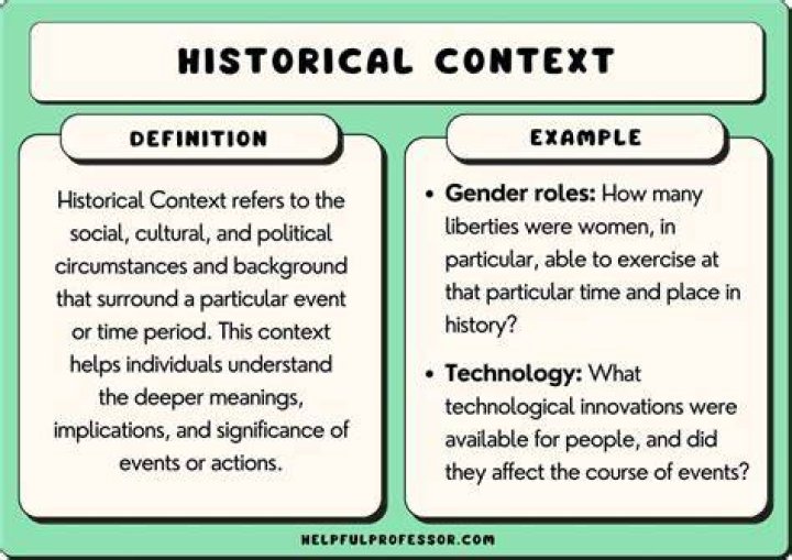What is a historical concept