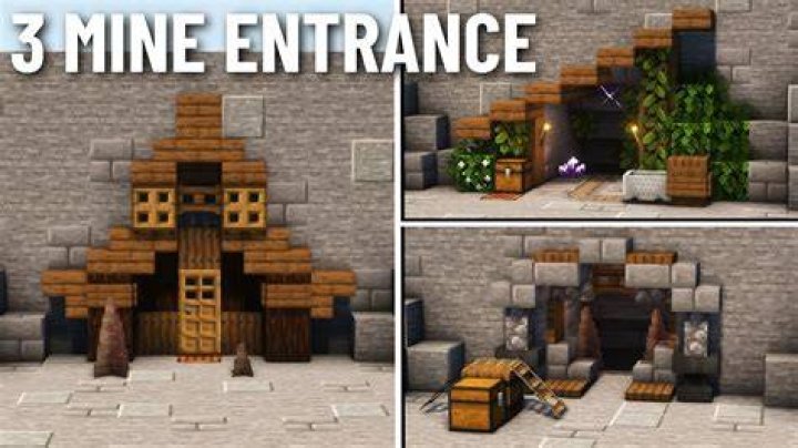What is a mine opening called