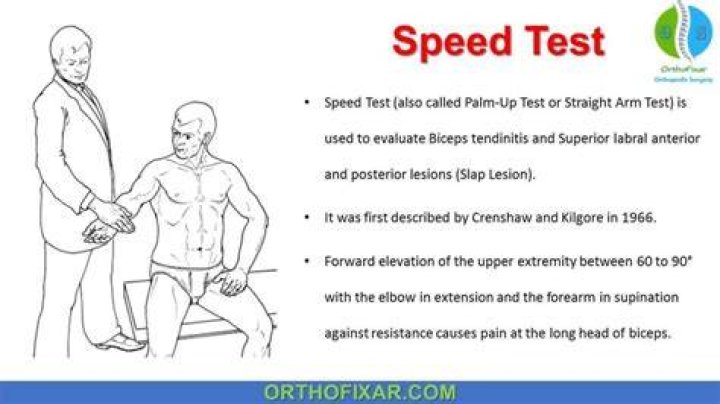 What is a positive stinchfield test