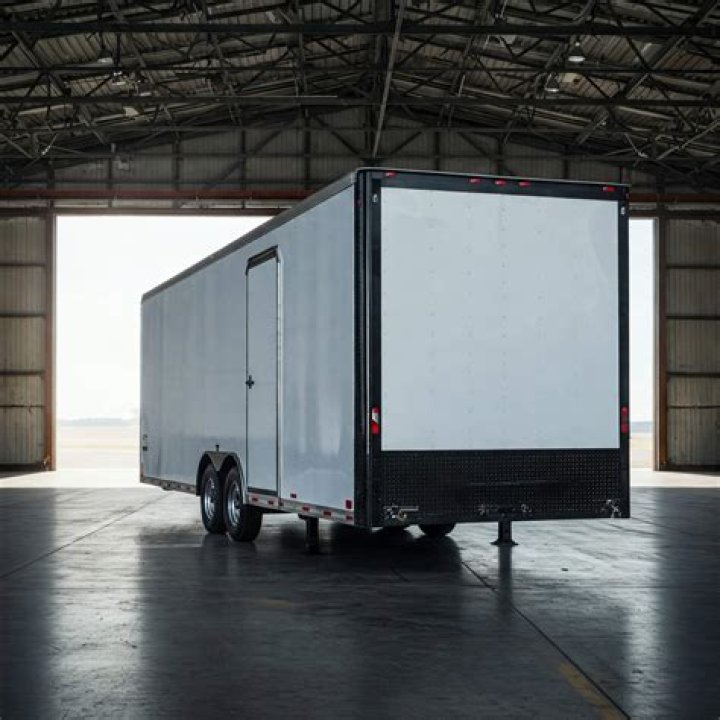 What is an enclosed trailer called