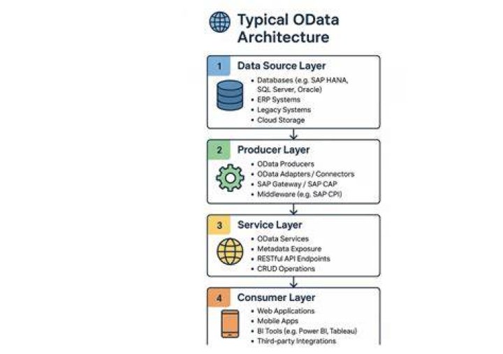 What is an OData service