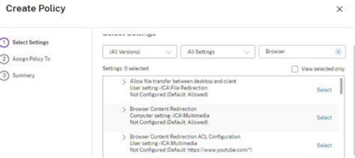 What is browser content redirection
