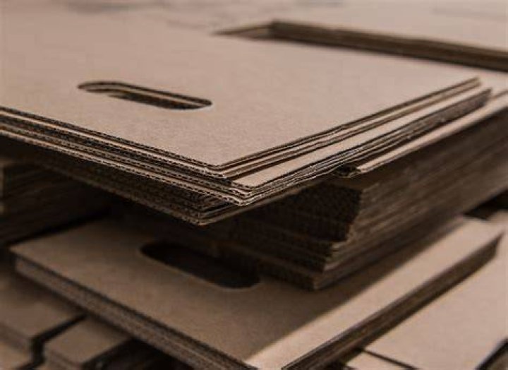 What is cardboard made into