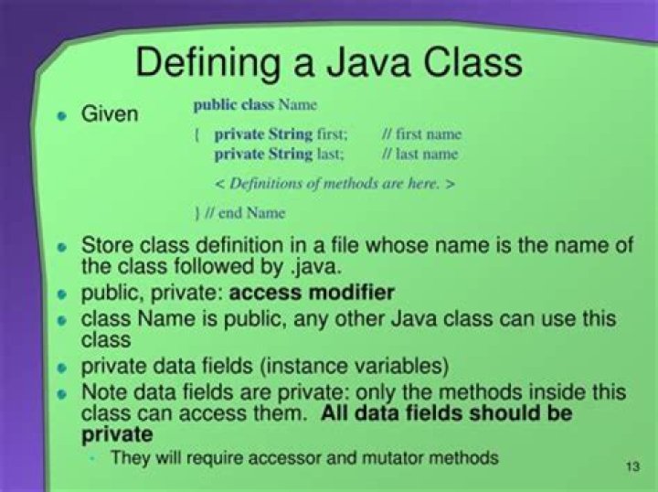 What is className class in Java