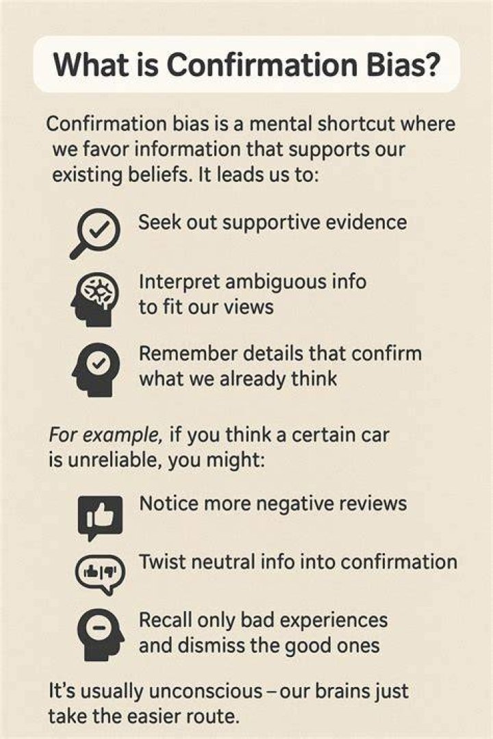 What is commitment confirmation bias