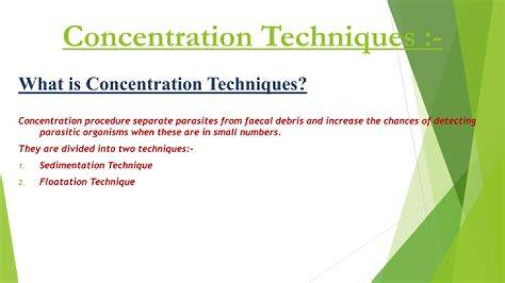 What is concentration technique