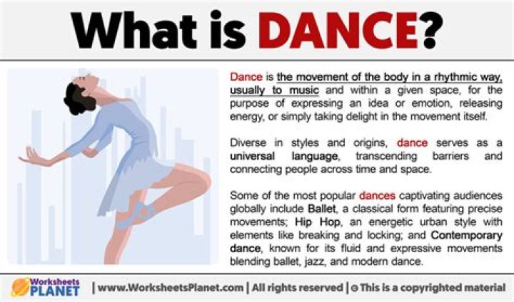 What is dance in PE