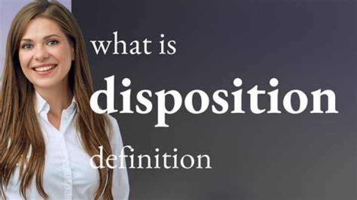 What is disposition planning