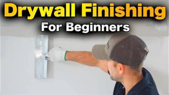 What is drywall finishing