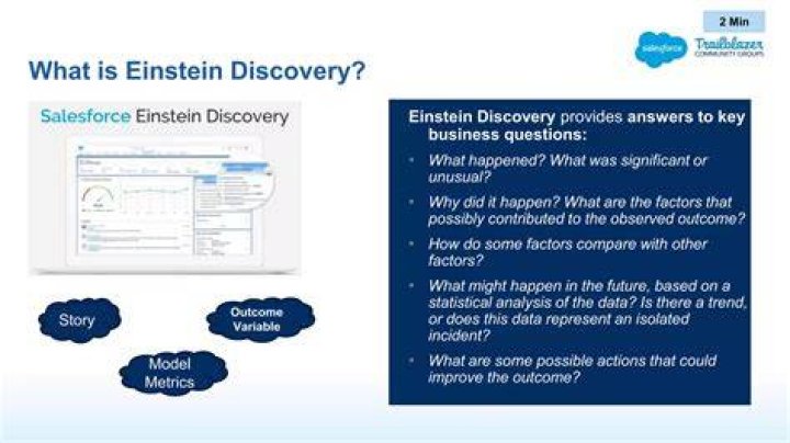 What is Einstein discovery