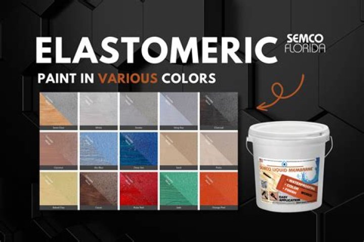 What is elastomeric paint used for