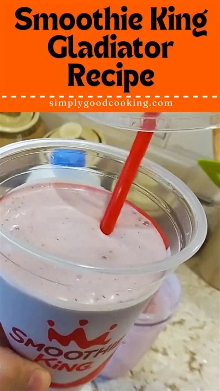 What is in a gladiator smoothie