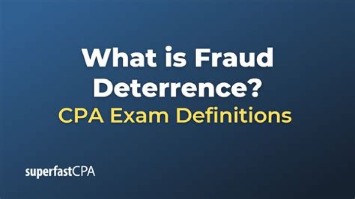 What is insufficient deterrence