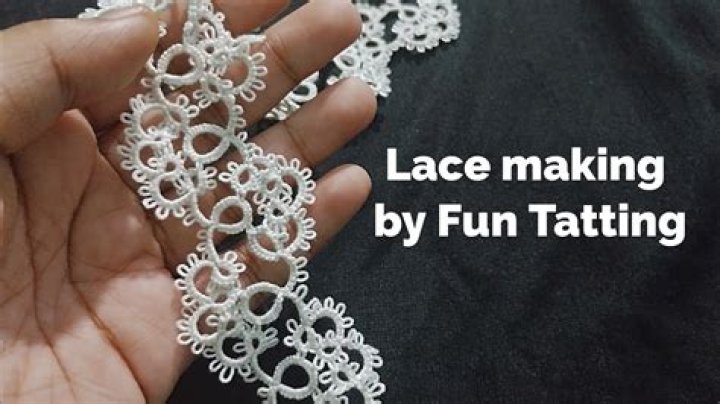 What is making lace called