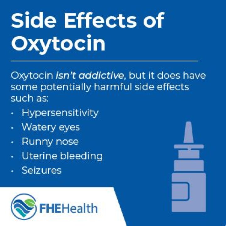 What is oxytocin side effects